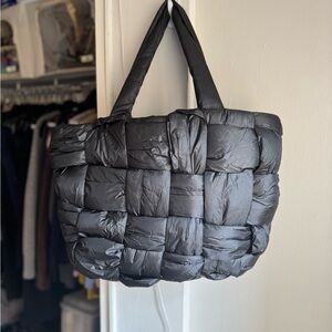 GORGEOUS! Sam Edelman Braided, Nylon Tote bag with padded laptop compartment!